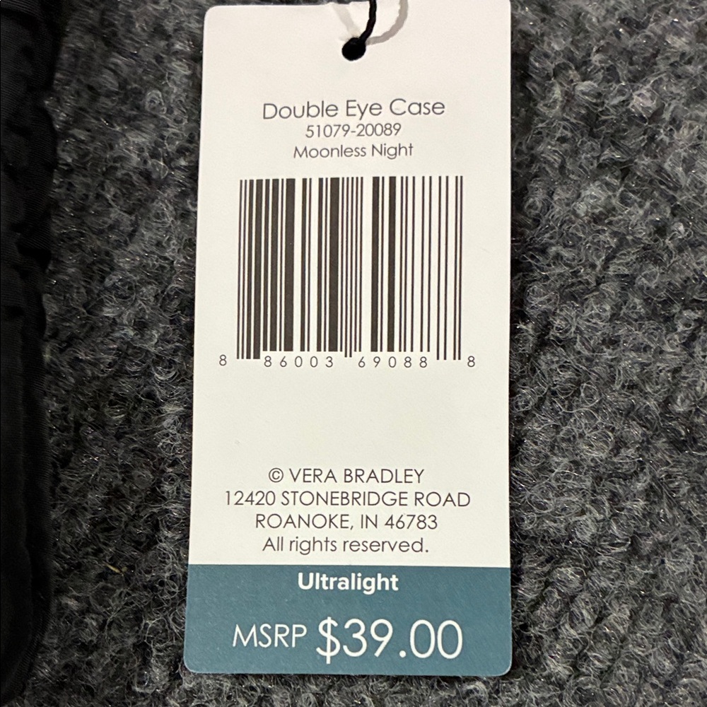 ❤️ 2/$10 - Vera Bradley MOONLESS NIGHT Double Eye Case - Picture 2 of 3